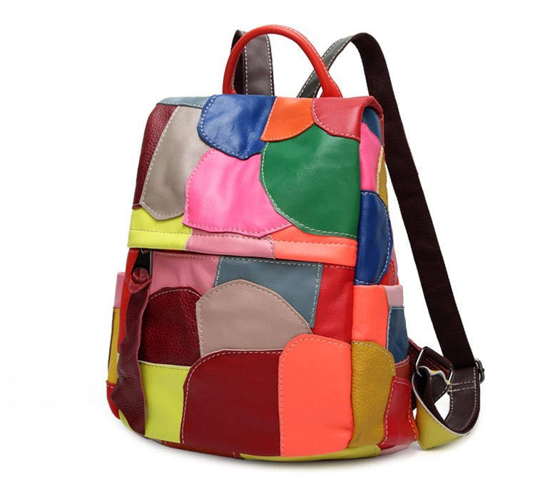 The Chromatique Patchwork Backpack