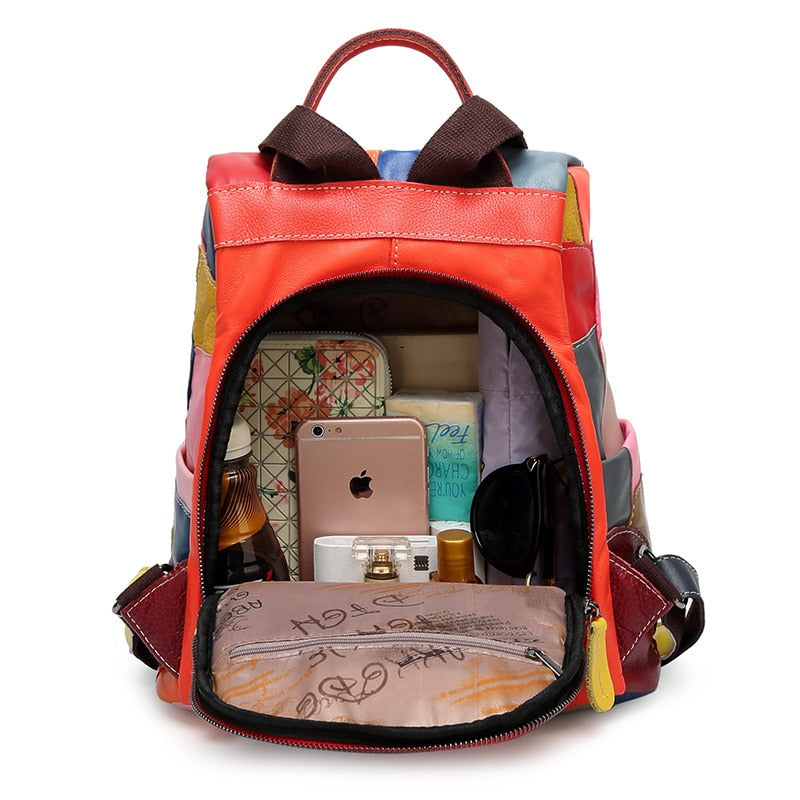 The Chromatique Patchwork Backpack