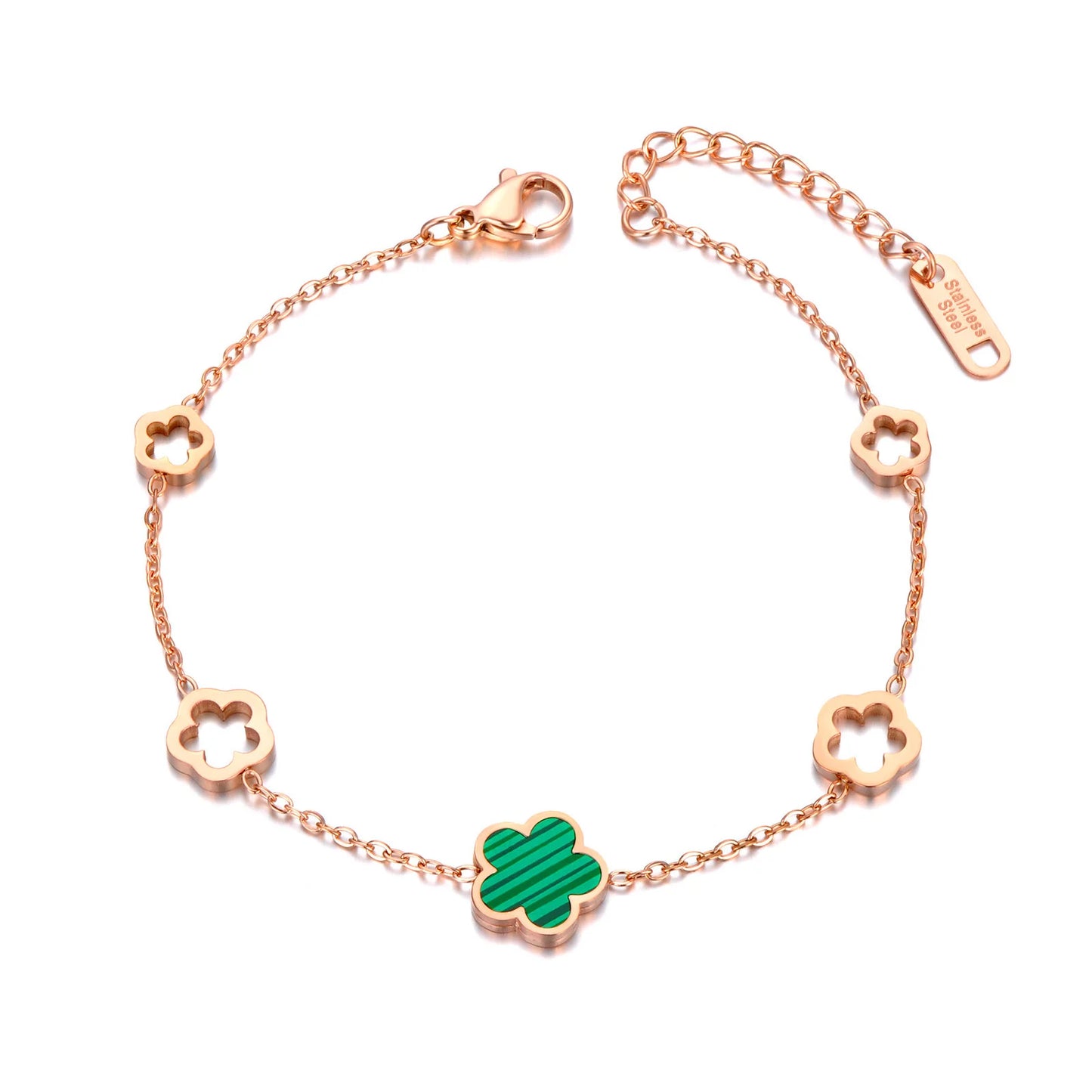 Clover Charm Royale Bracelet