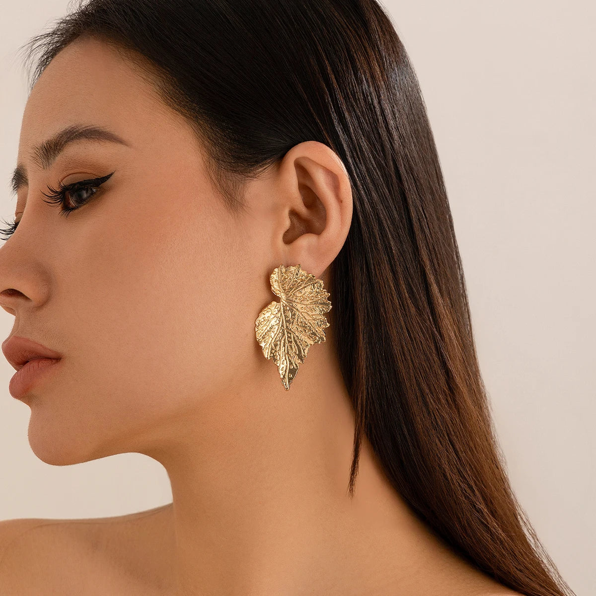Gilded Leaf Drops