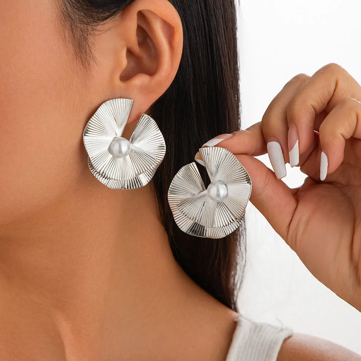 Aurora Shell Studs