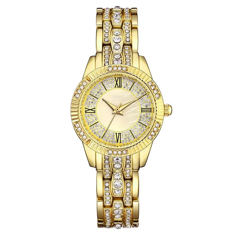Stainless Babe™ Golden Hour Roman Watch