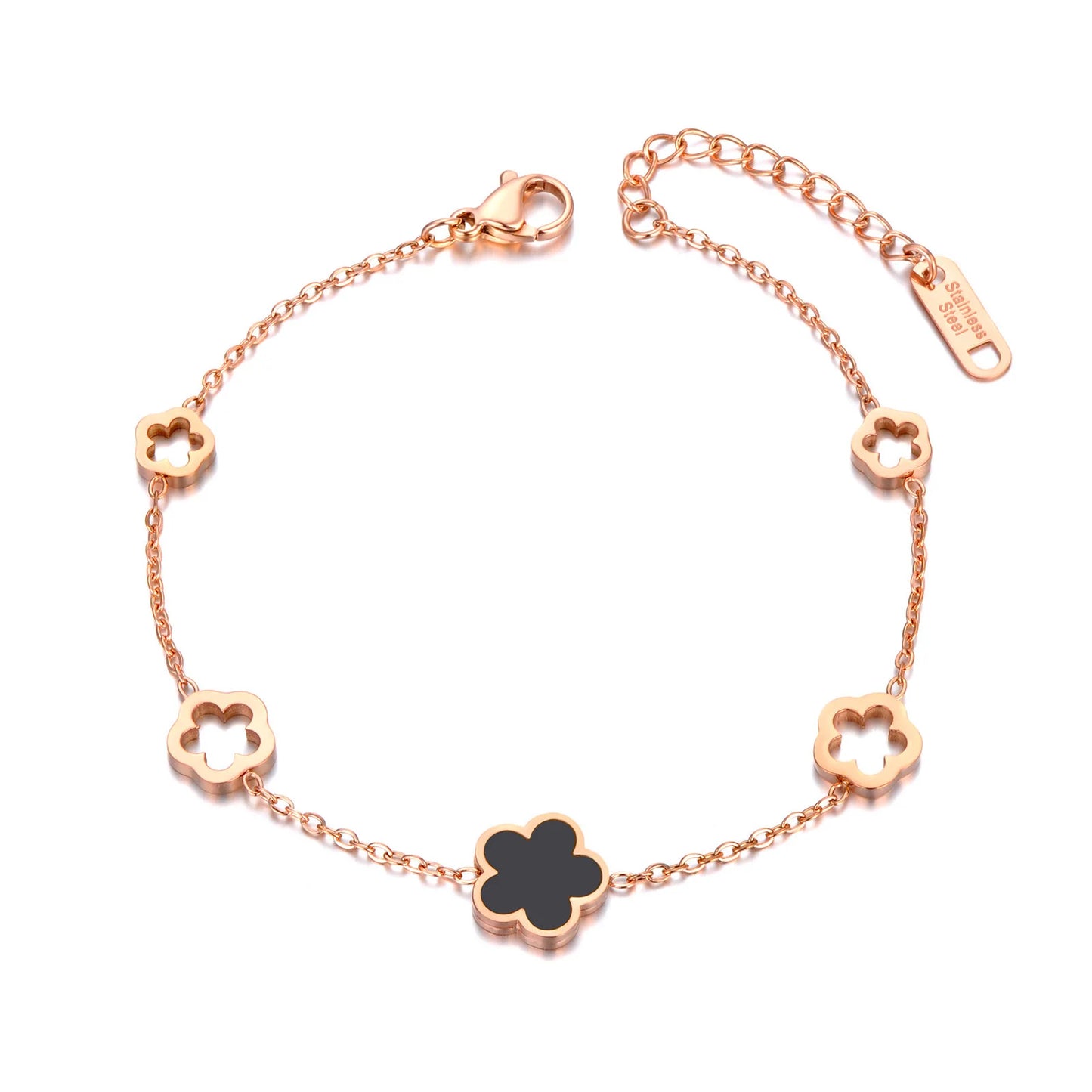 Clover Charm Royale Bracelet
