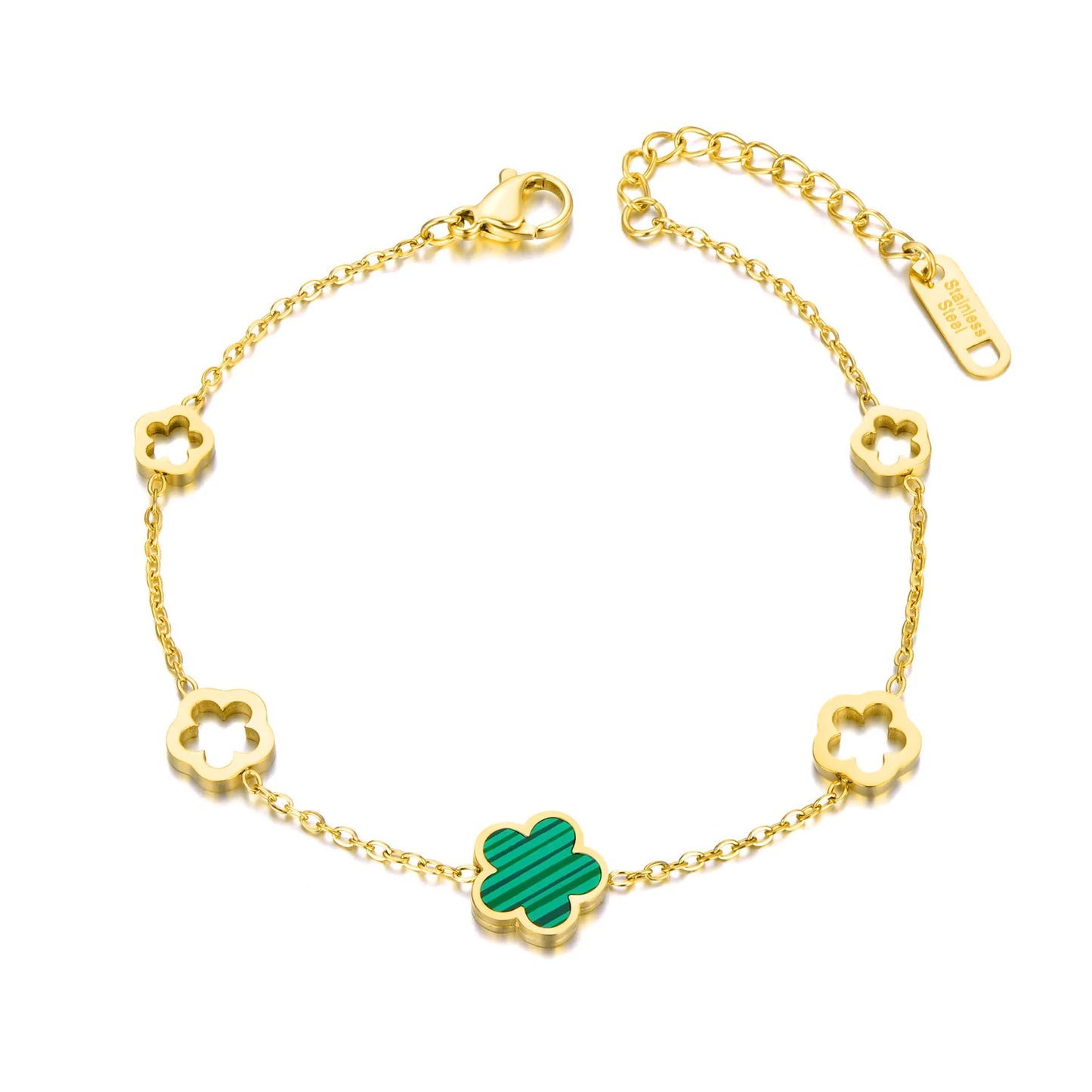 Clover Charm Royale Bracelet
