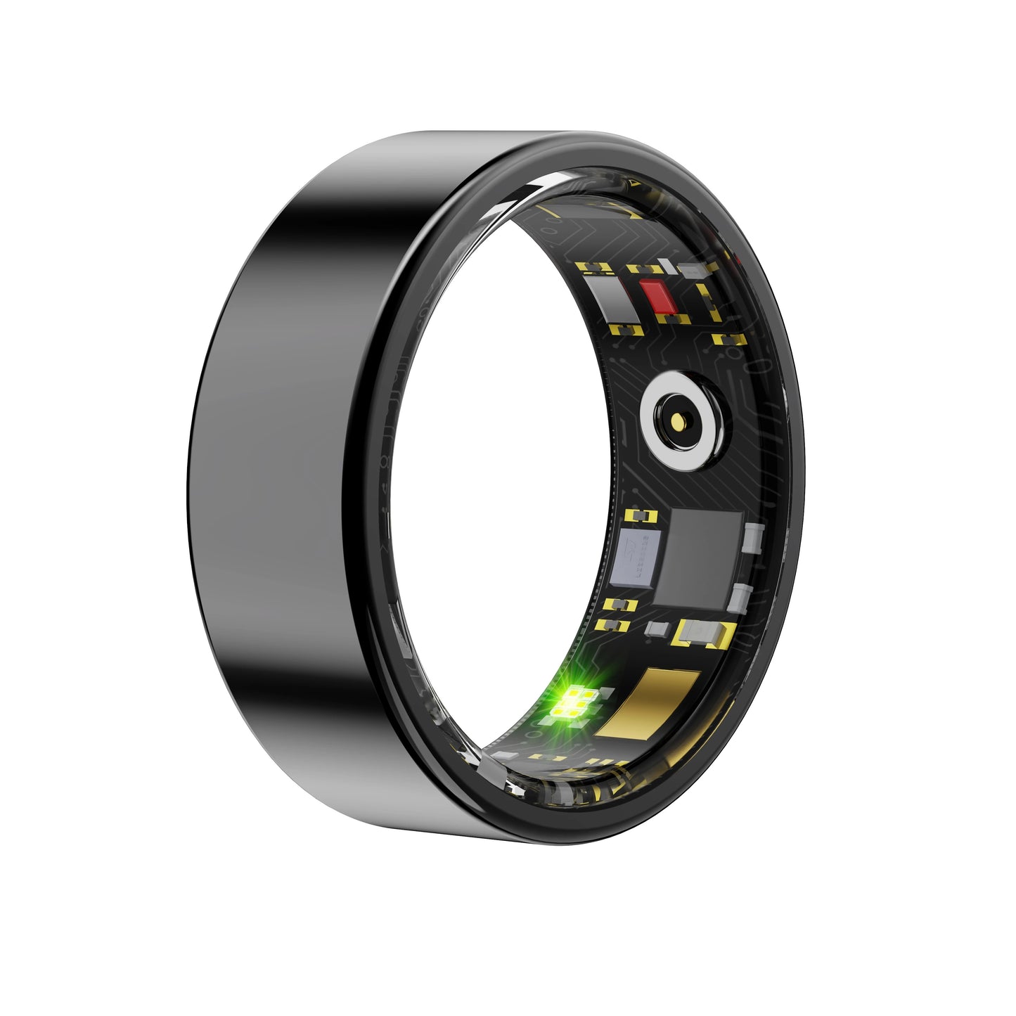 SYNCRO™ Titanium Smart Ring – Heart Rate, Sleep & Stress Monitor | Waterproof & Ultra-Durable