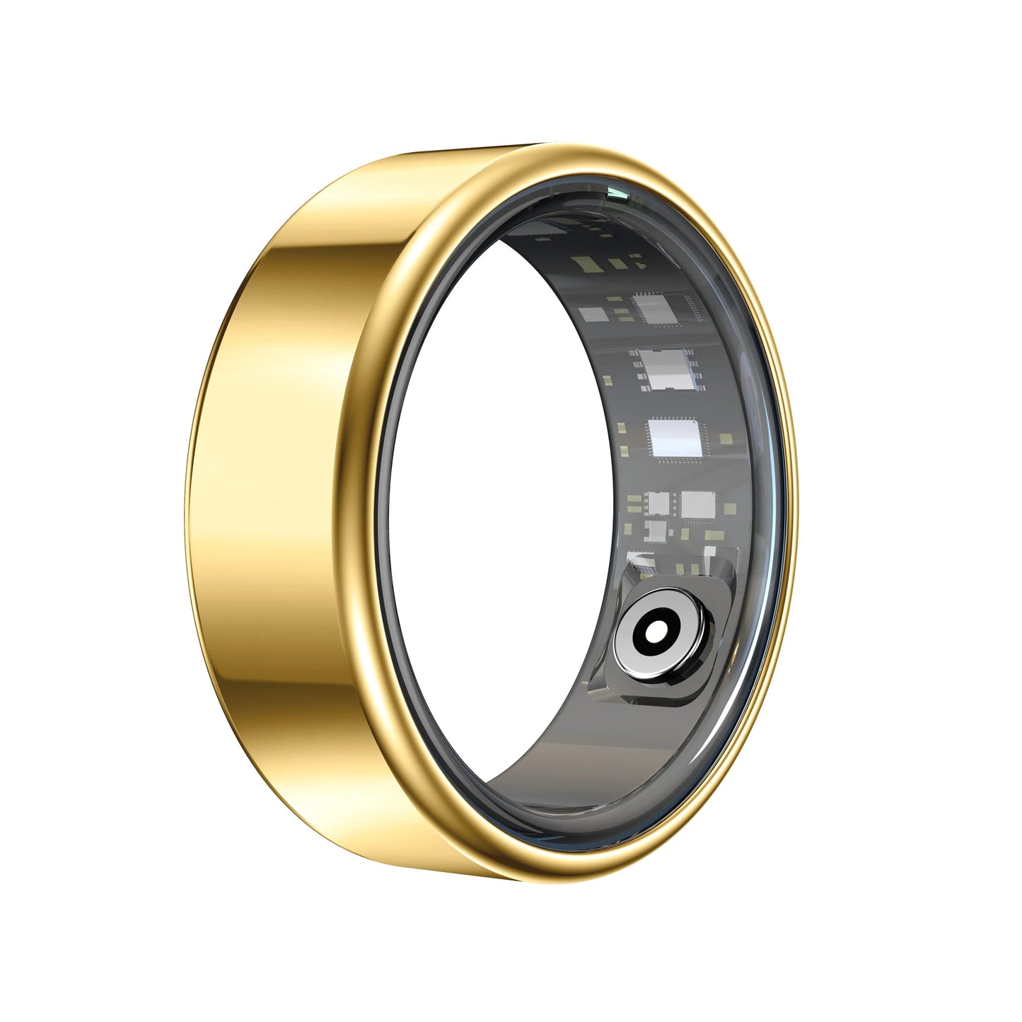 SYNCRO™ Titanium Smart Ring – Heart Rate, Sleep & Stress Monitor | Waterproof & Ultra-Durable