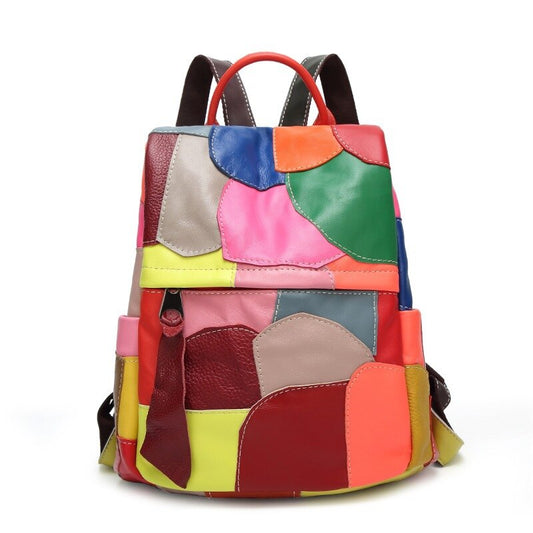 The Chromatique Patchwork Backpack