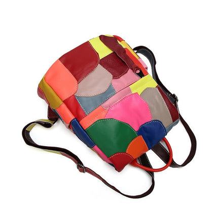 The Chromatique Patchwork Backpack