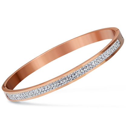 The Valencia Diamond-Edge Bangle