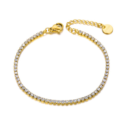 Gilded Heartbreaker Chain Bracelet