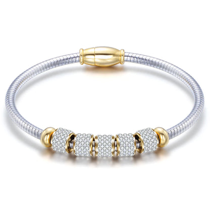 The Valencia Diamond-Edge Bangle