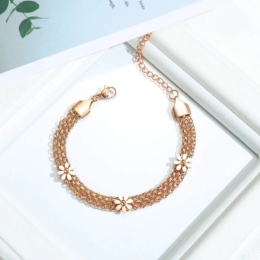 Milan Mesh Charm Bracelet