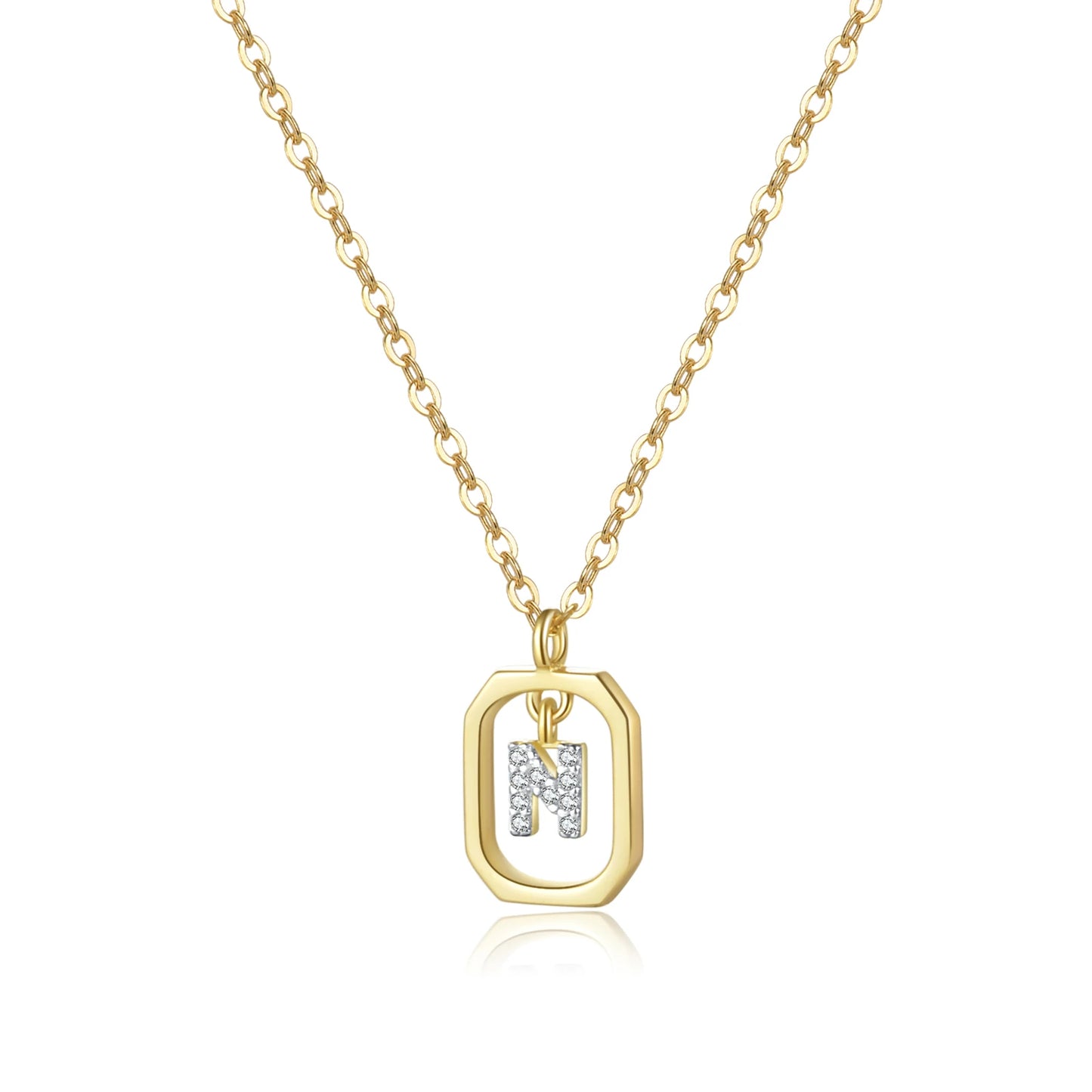 (N) That Girl Initial Pendant Necklace