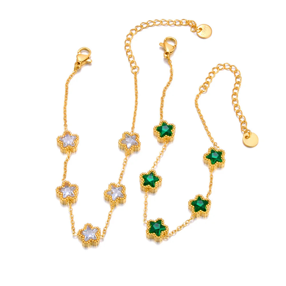 Fleur de Lune Sparkle Bracelet