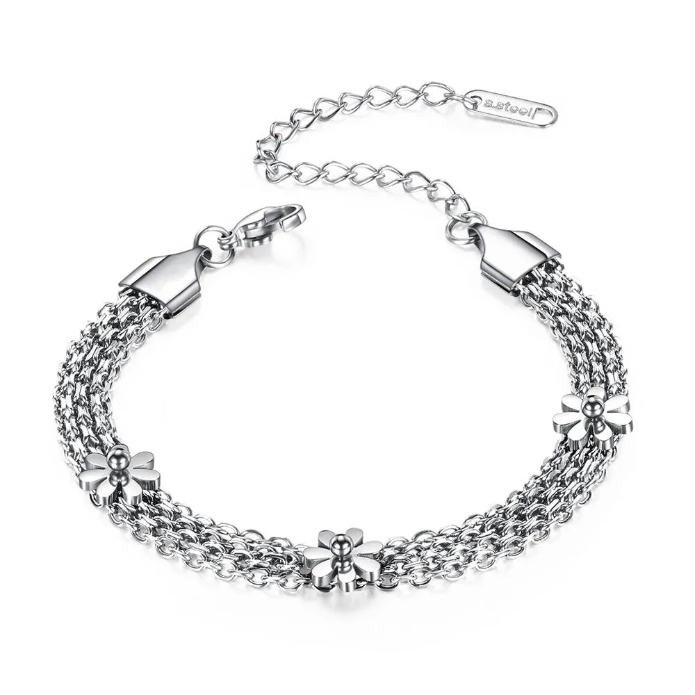 Milan Mesh Charm Bracelet