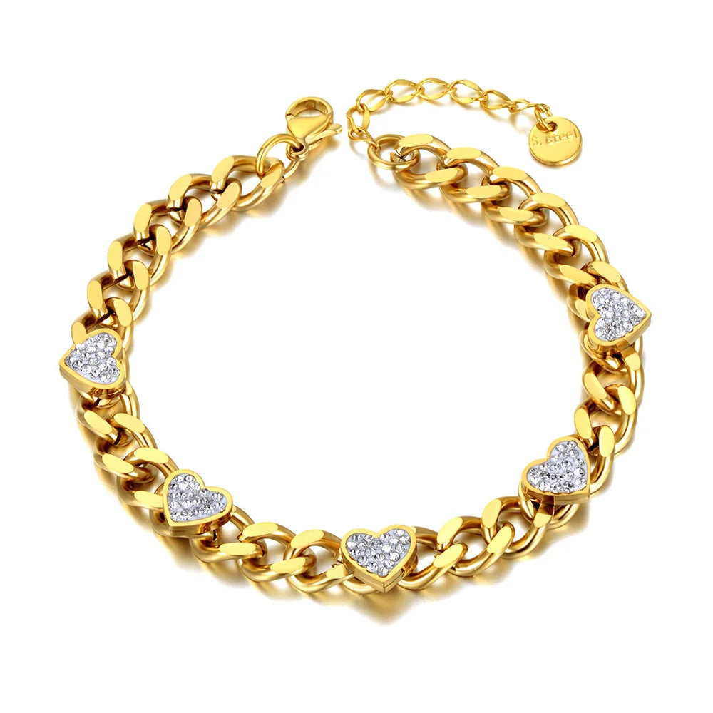 Amoré Mini Hearts Bracelet