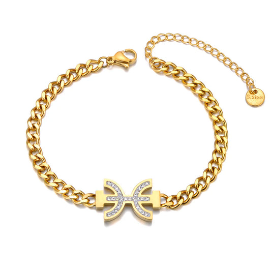 Belle Bow Chain Bracelet