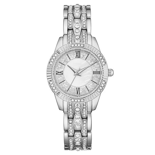 Stainless Babe™ Golden Hour Roman Watch