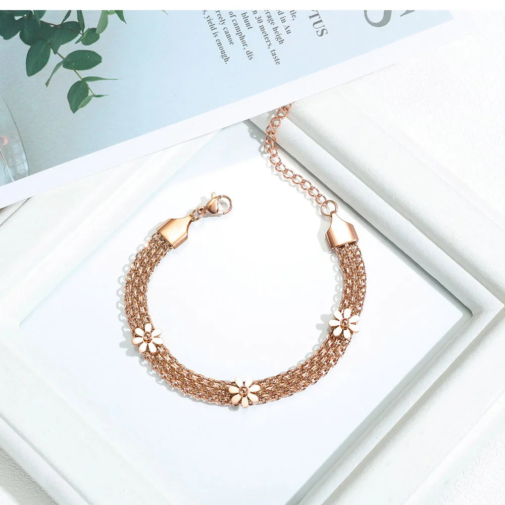 Milan Mesh Charm Bracelet