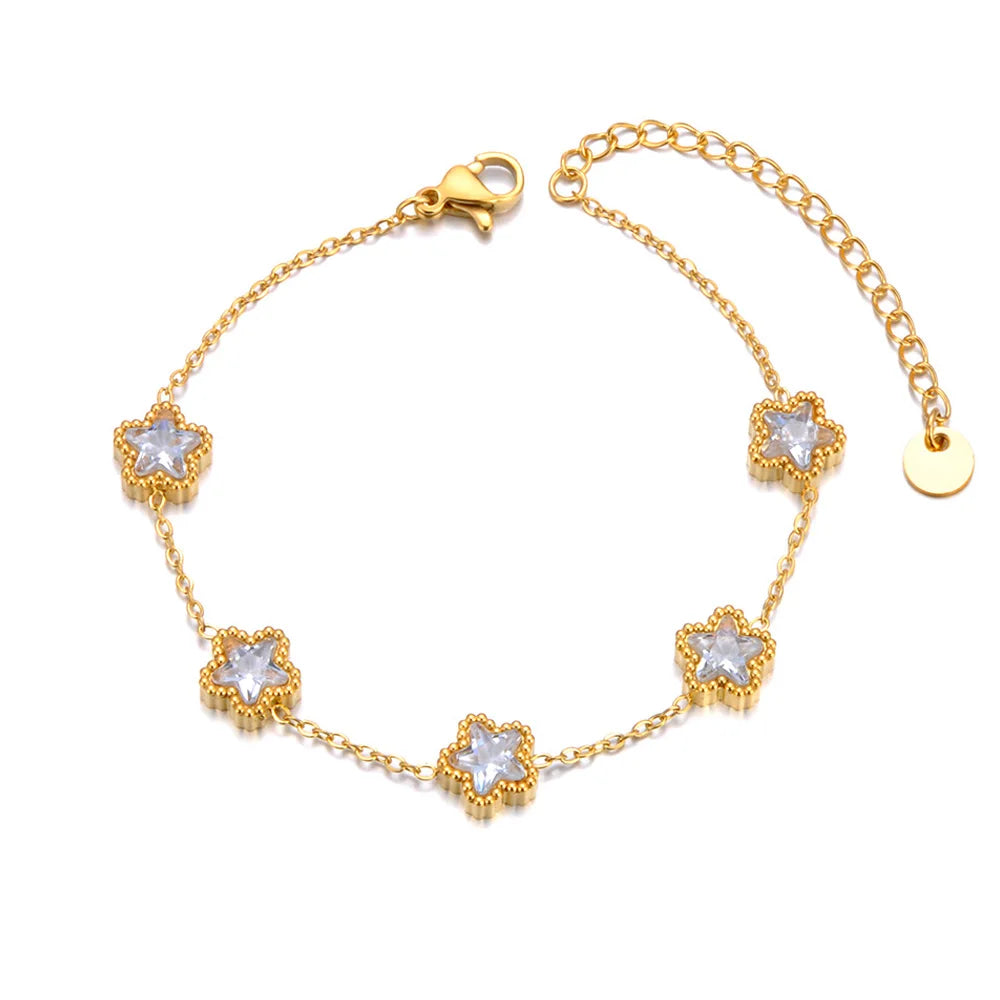 Fleur de Lune Sparkle Bracelet