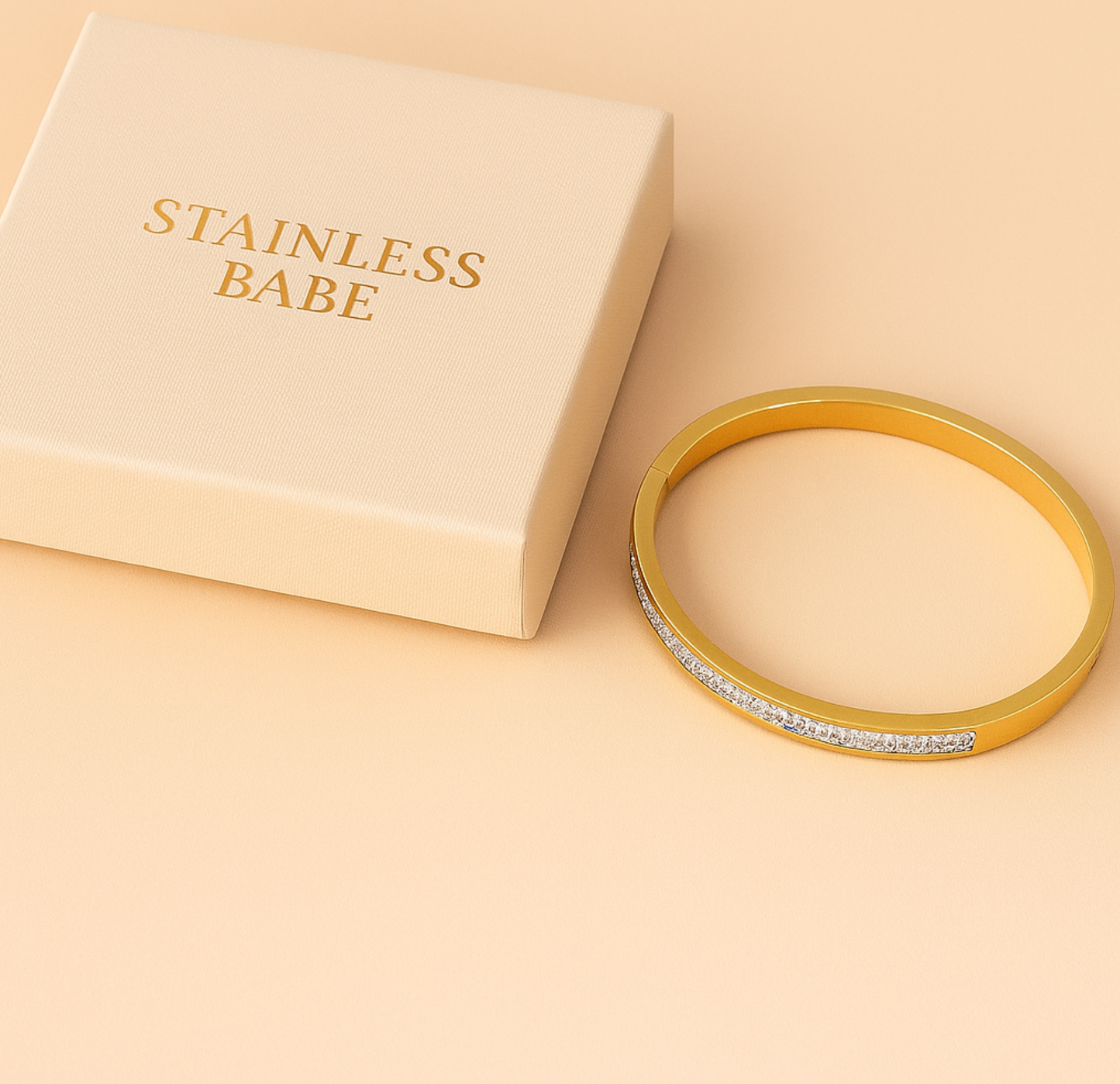 The Valencia Diamond-Edge Bangle