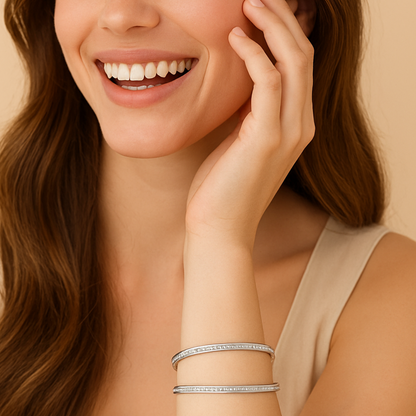 The Valencia Diamond-Edge Bangle