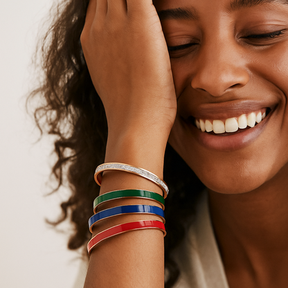 The Valencia Diamond-Edge Bangle