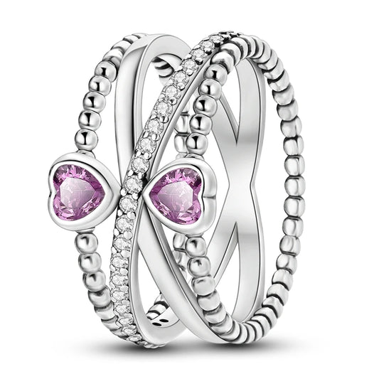 Amoura Hearts™ Double Ring
