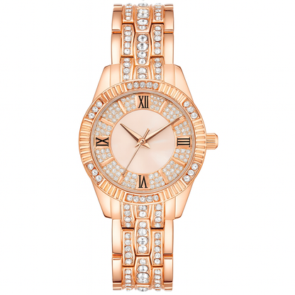 Stainless Babe™ Golden Hour Roman Watch